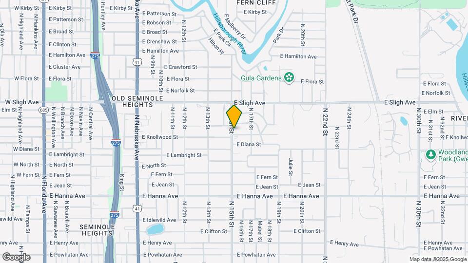 1502 E Knollwood St Map and Location Details