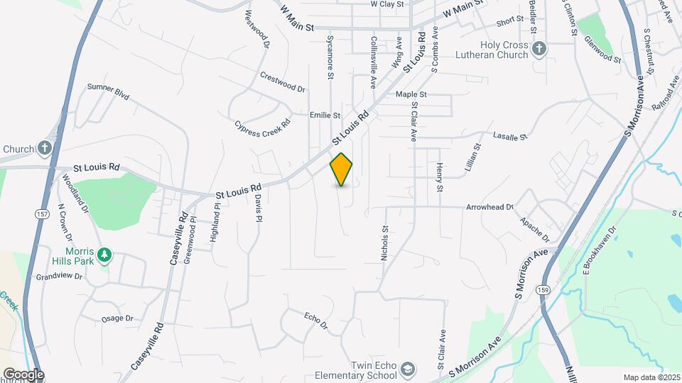 114 Moffett Ave Map and Location Details