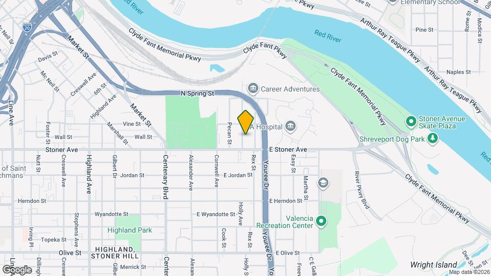 1231 Crofton St Map and Location Details