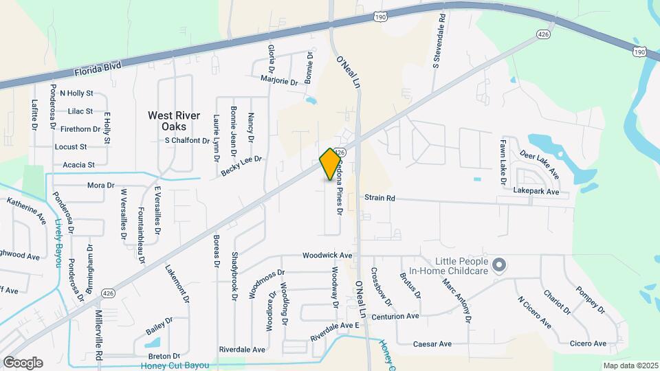813 Hammond Manor Dr, Unit B Map and Location Details