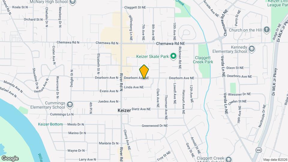 776 Dearborn Ave NE Map and Location Details