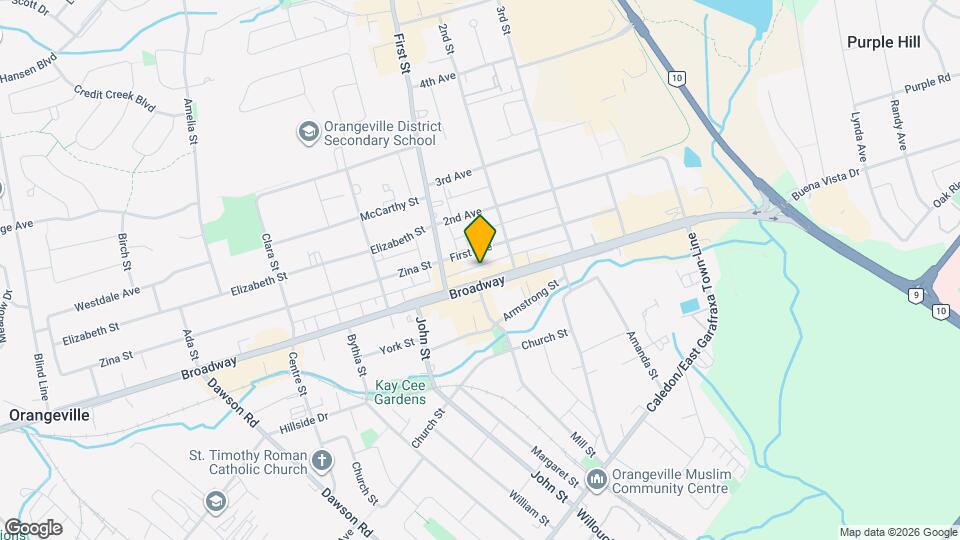 137 Broadway Map and Location Details