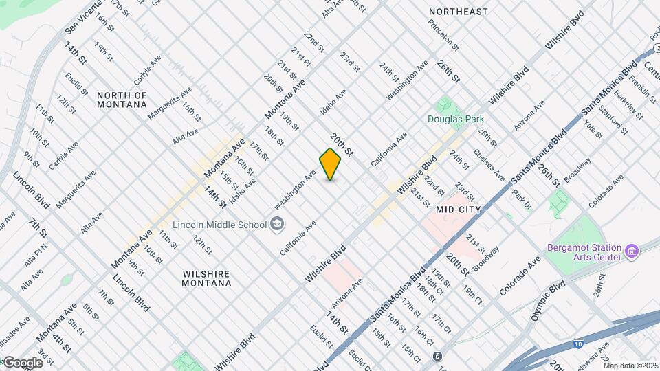 1037 18th St, Unit 7 Mapa y Detalles de la Ubicación