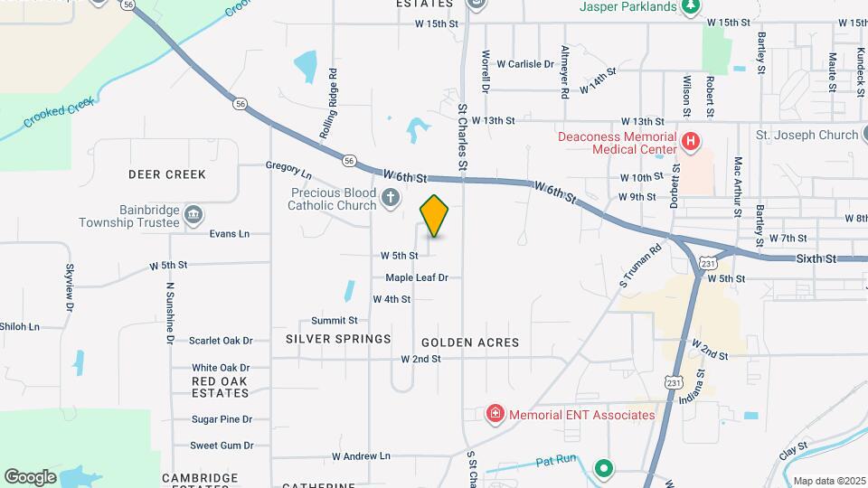 520 Circle Pine Dr Map and Location Details