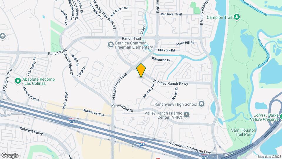 555 Southridge Way Map and Location Details