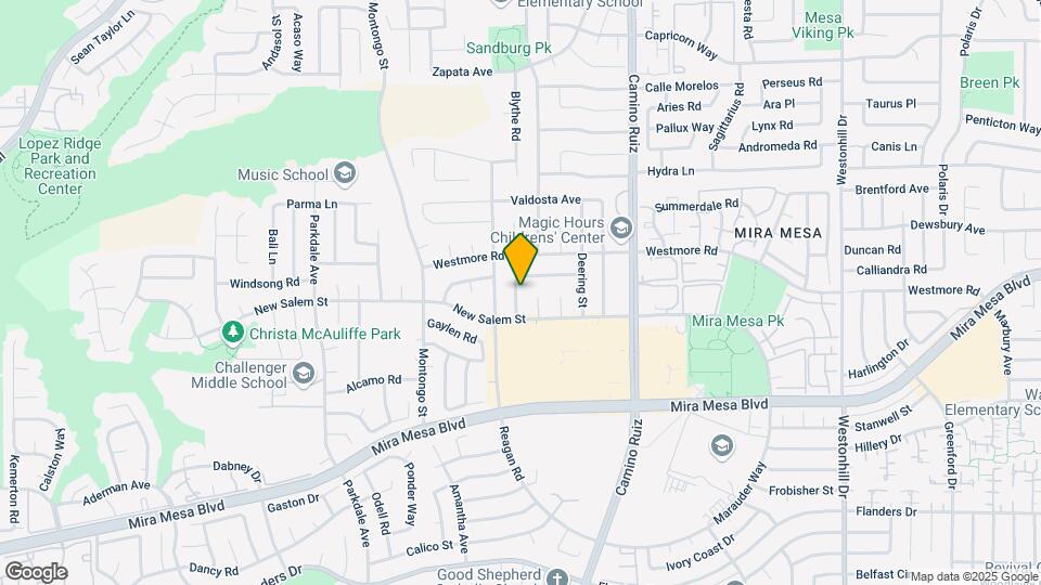 10857 Esmond Ct Map and Location Details