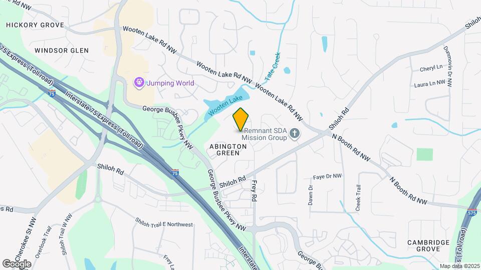 4210 Lakes End Dr NW Map and Location Details