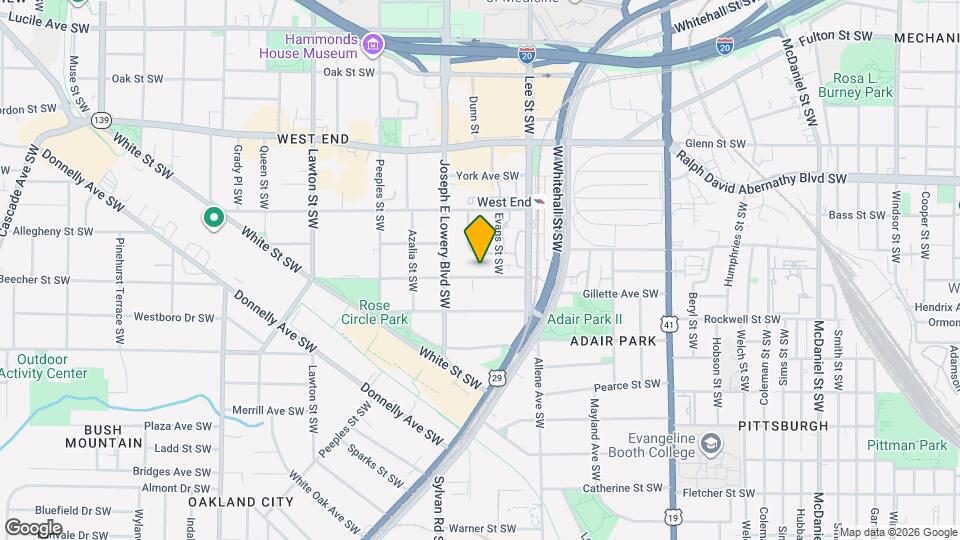 867 Beecher St SW Map and Location Details