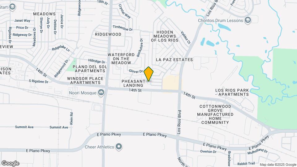 1409 Ridge Meadow Dr Map and Location Details