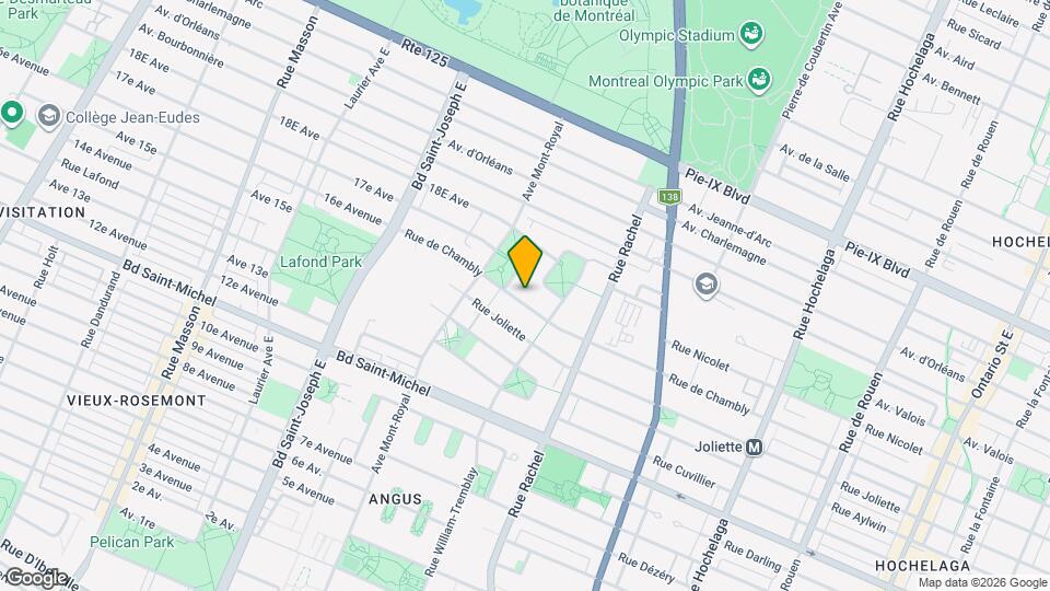 4225-4265 De Chambly Map and Location Details