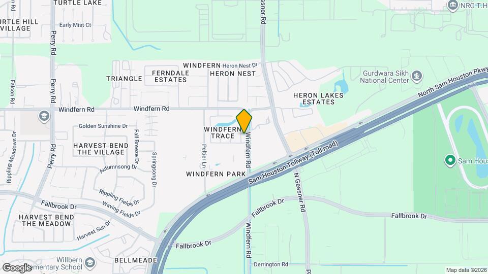 10814 Tobar Falls Cir Map and Location Details