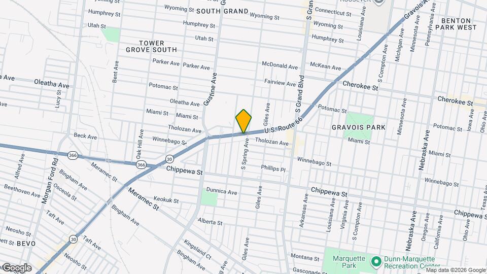 3744 Gravois Ave Map and Location Details