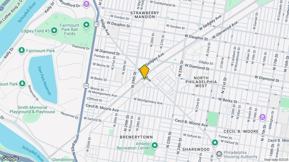 1935 N Newkirk St Map and Location Details