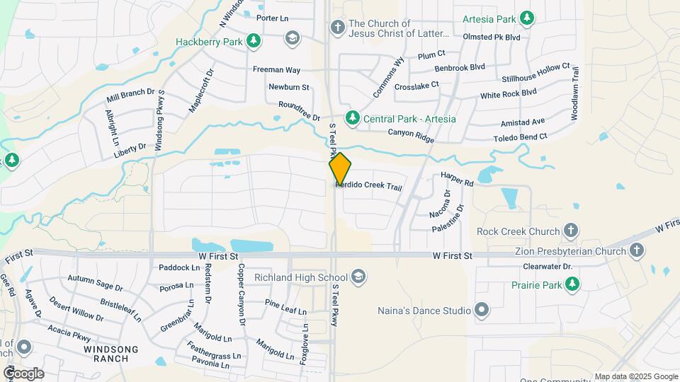 1409 Coleto Creek Trail Map and Location Details