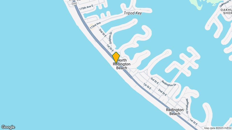 16700 Gulf Blvd Map and Location Details