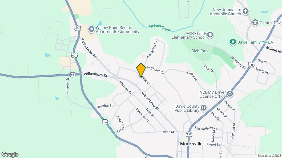 835 Garner St Map and Location Details