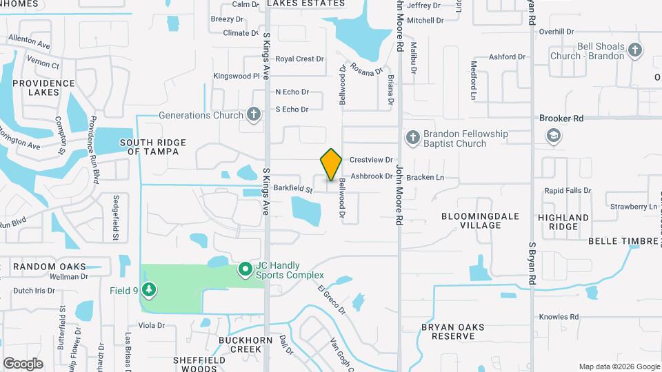 604 Barkfield Loop Mapa y Detalles de la Ubicación