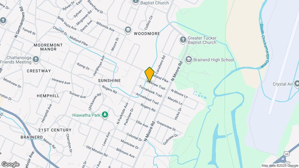 4720 Pawnee Trail Map and Location Details