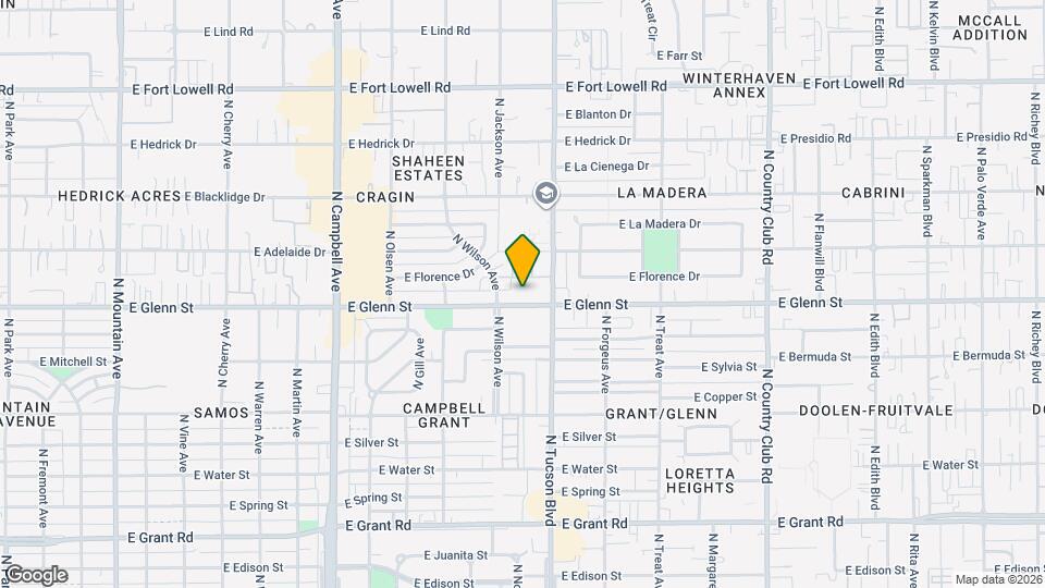 Glen East Apartments Mapa y Detalles de la Ubicación