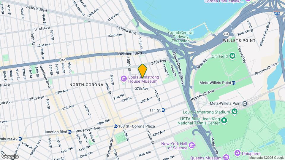 35-25 109th St Map and Location Details