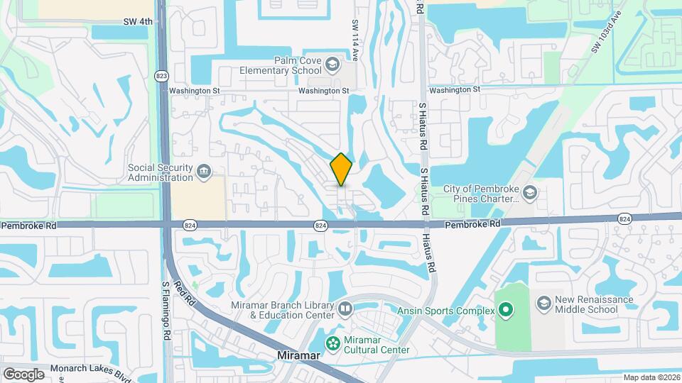 1393 SW 115th Ave Map and Location Details