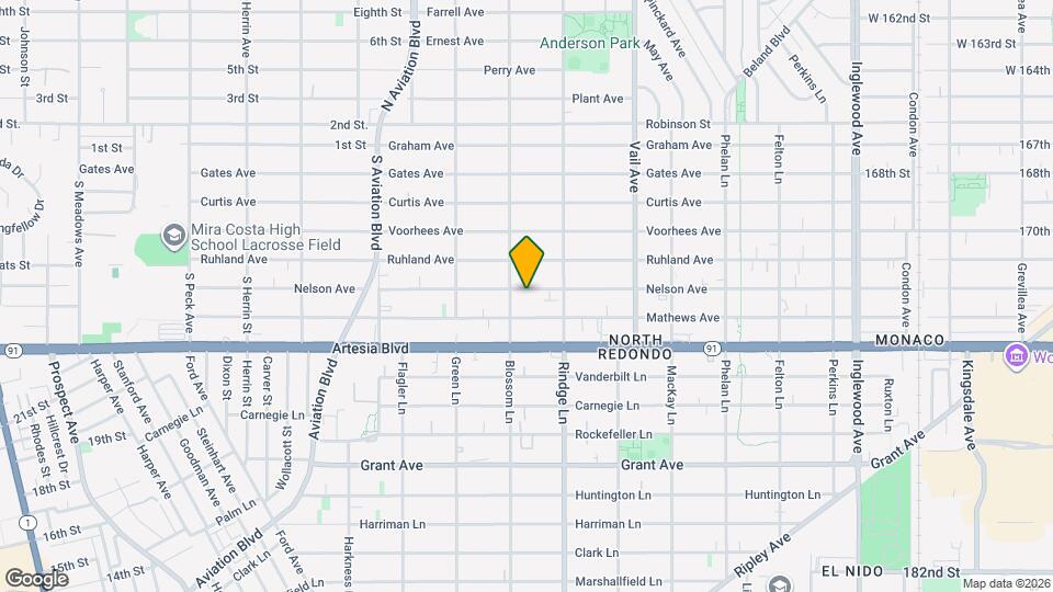 2106 Nelson Ave Mapa y Detalles de la Ubicación