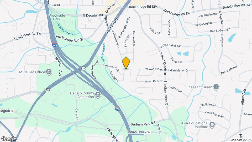 640 Collingwood Dr Map and Location Details