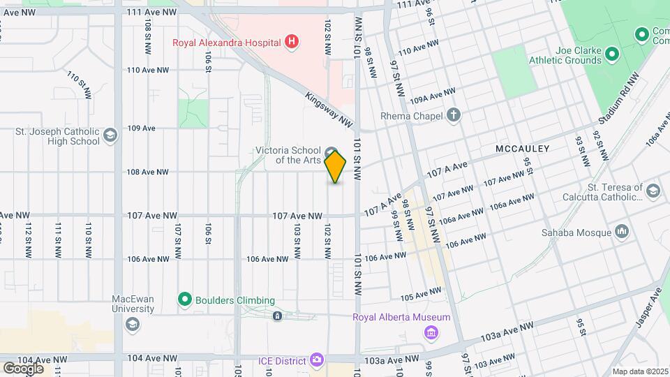 10731 102nd St NW Map and Location Details