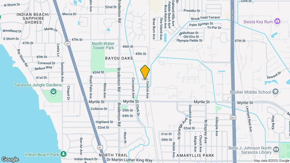 Bayou Oaks Multifamily 4-Plex Map and Location Details
