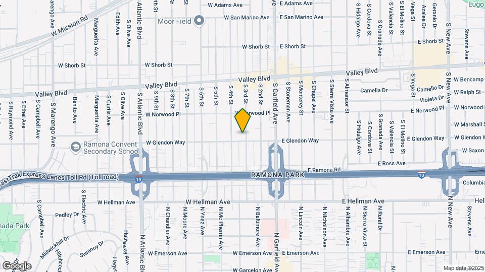 1717 S 3rd St Mapa y Detalles de la Ubicación