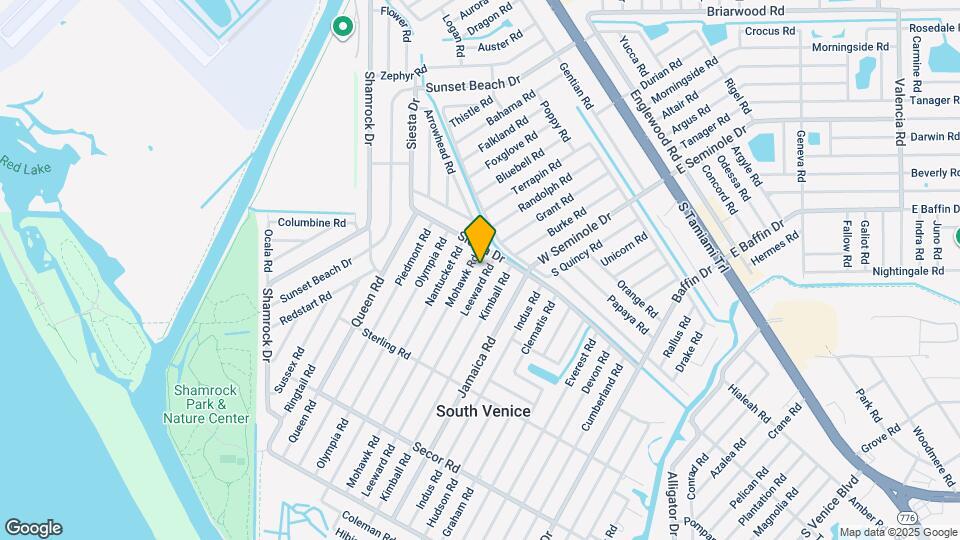 756 Leeward Rd Map and Location Details