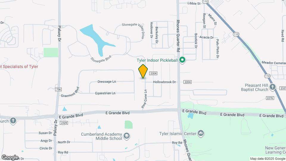 6051 Pine Cone Ln Map and Location Details