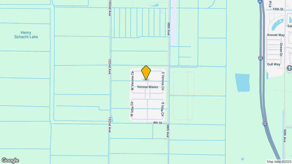 1095 N Verona Trace Dr Map and Location Details