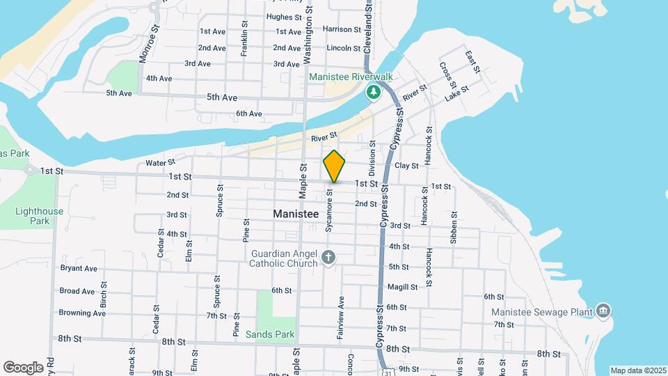103 Sycamore St Map and Location Details