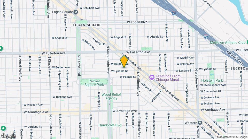 2858 W Lyndale St, Unit 1 Mapa y Detalles de la Ubicación