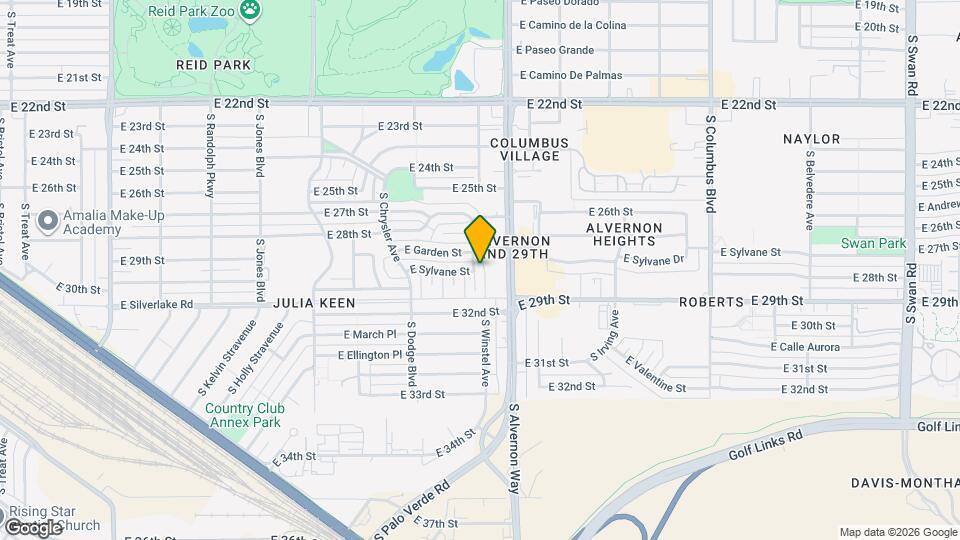 1727 S Winstel Ave Map and Location Details