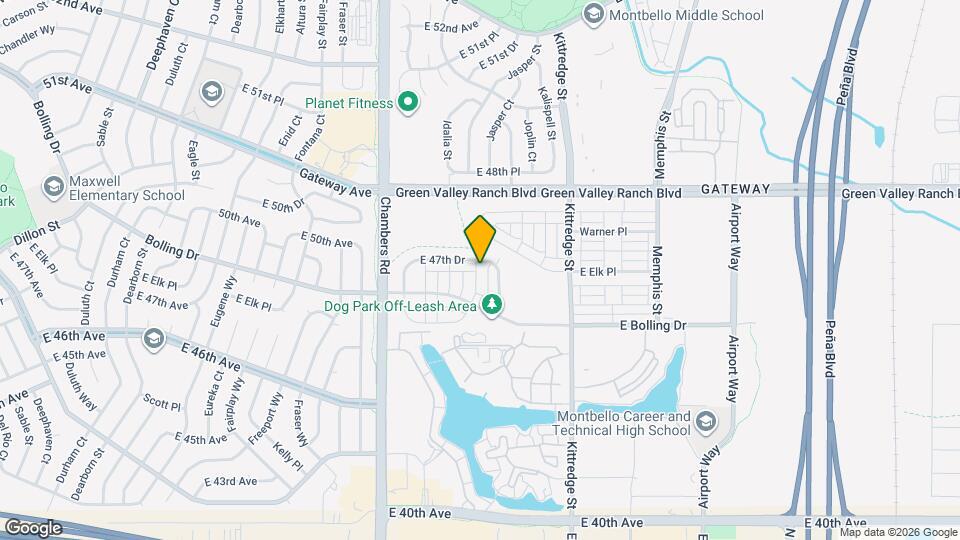 4740 N Jasper St Map and Location Details