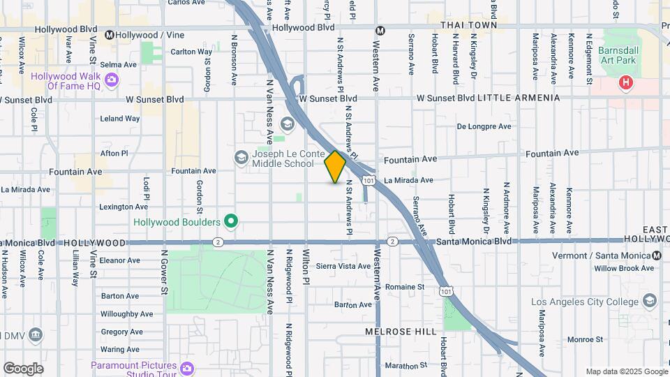 5622 La Mirada Ave Map and Location Details