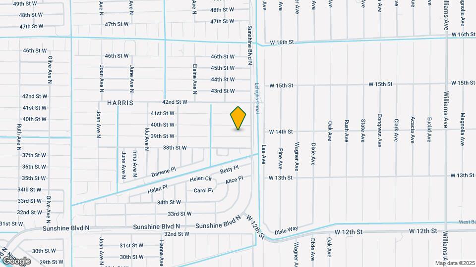 2506 39th St W Mapa y Detalles de la Ubicación