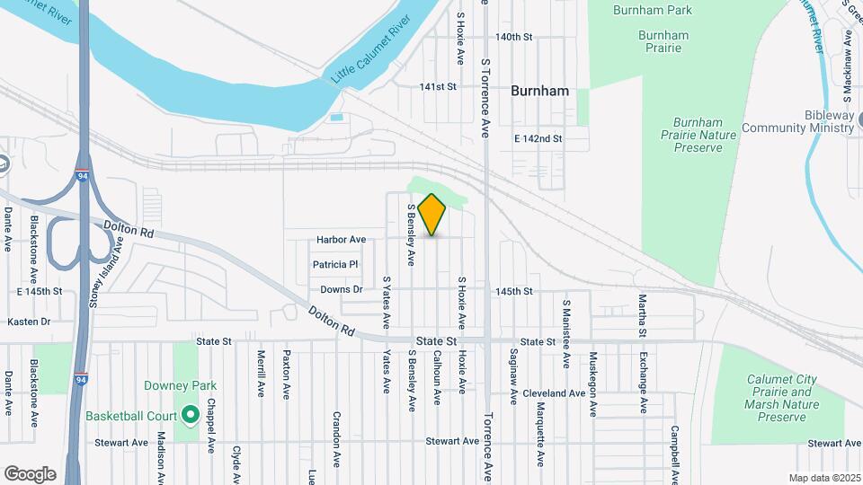 14400 S Calhoun Ave Mapa y Detalles de la Ubicación