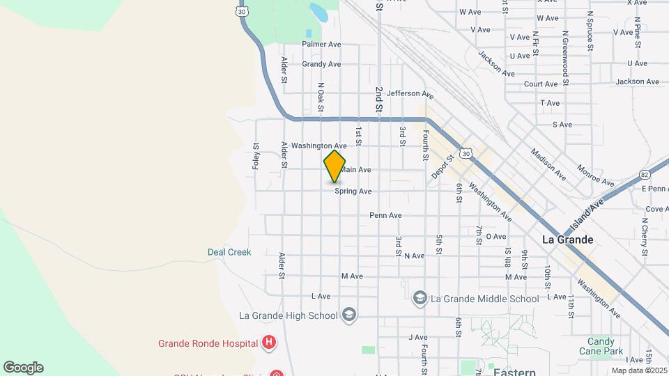 1702 Cedar St Map and Location Details