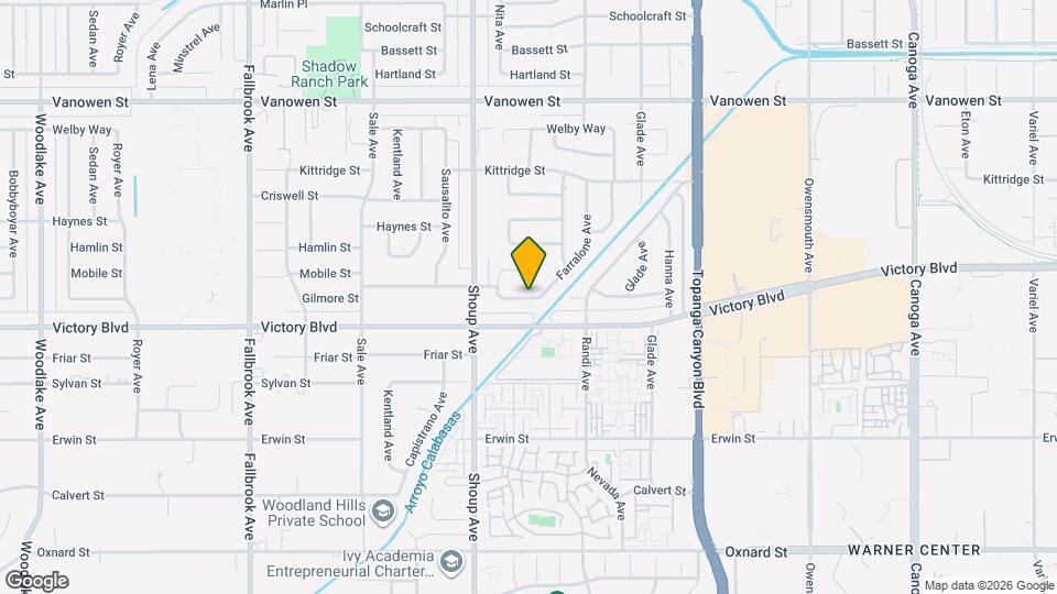 22305 Gilmore St Map and Location Details