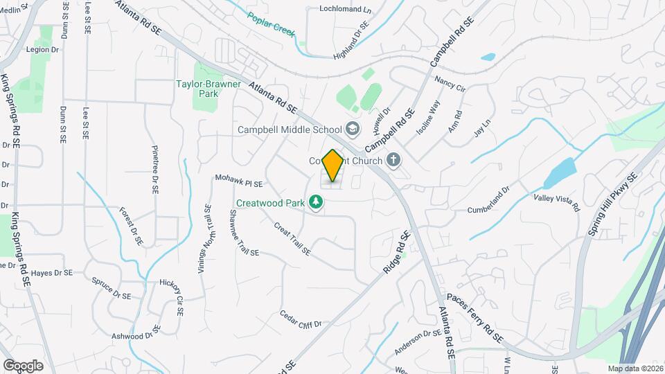 3378 Vintage Cir SE Map and Location Details