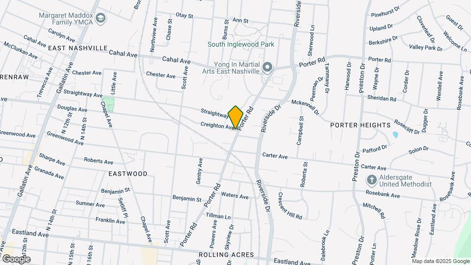1310 Porter Rd Mapa y Detalles de la Ubicación
