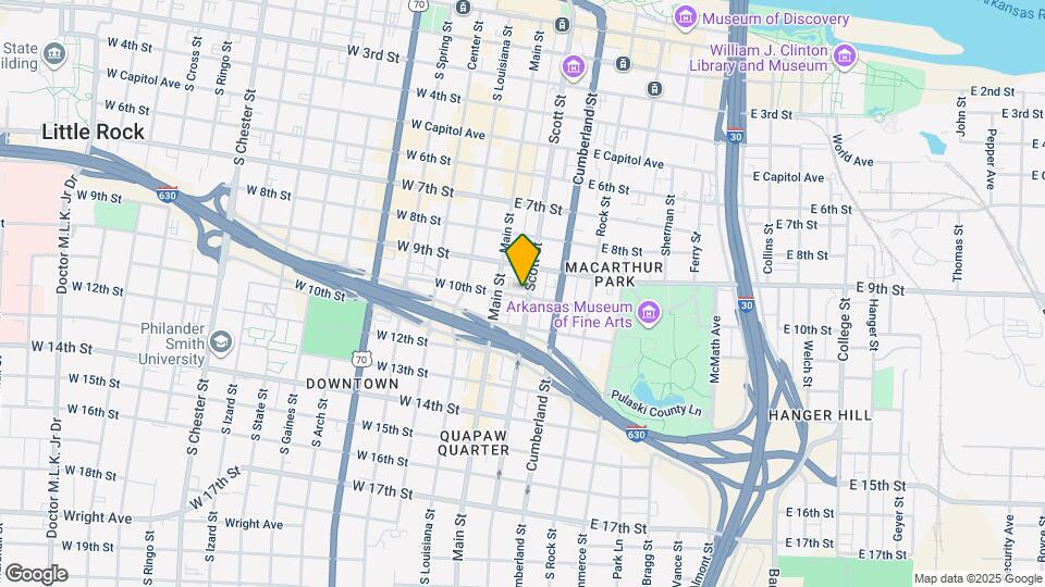 920 Scott St Map and Location Details