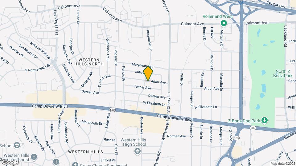 8033-8035 Arbor Ave Map and Location Details