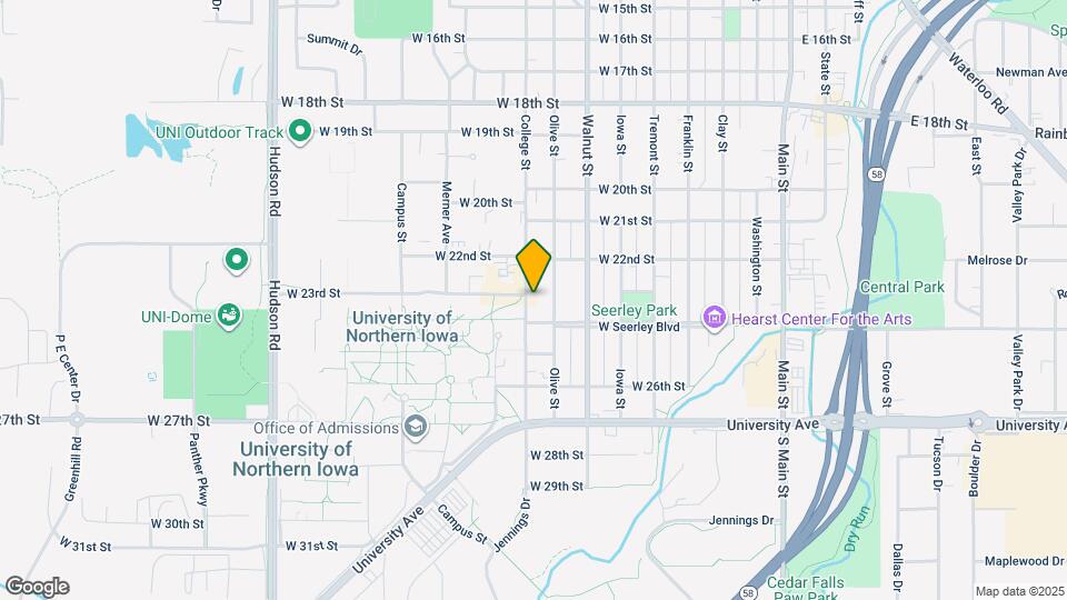 2322 College St, Unit 10 Map and Location Details