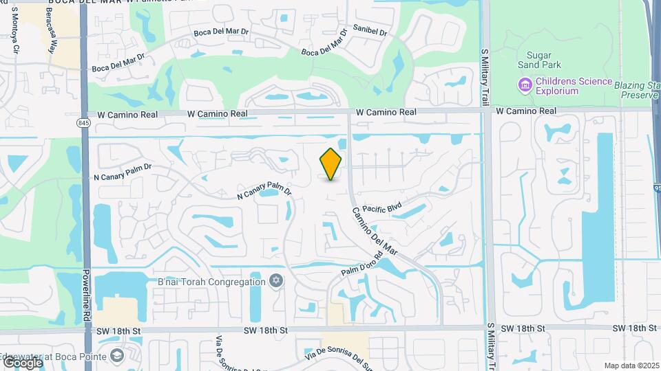 Nuvo- Boca Single Family Homes and Townhomes Map and Location Details