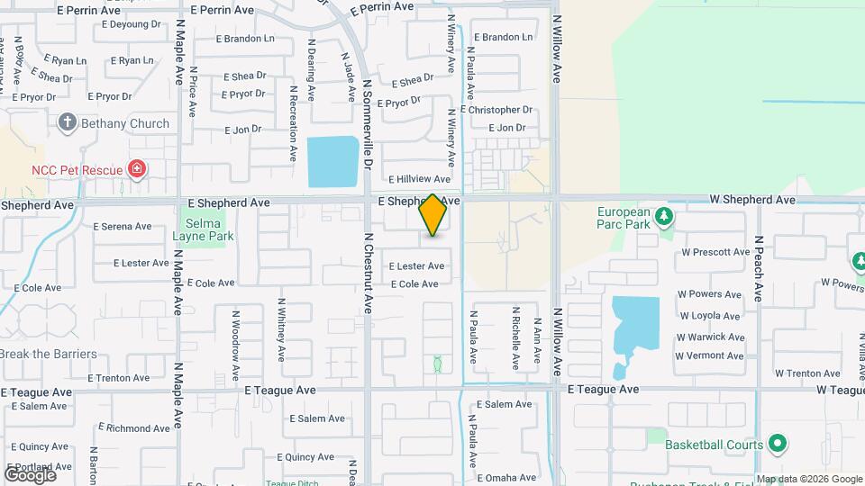 2684 E Kelso Ave Map and Location Details