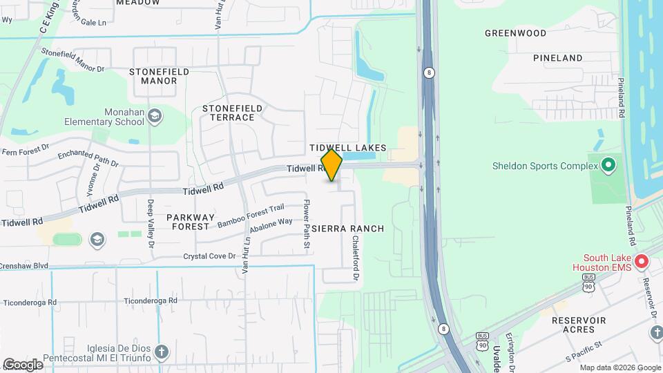 13211 Ambrosa Dr Map and Location Details